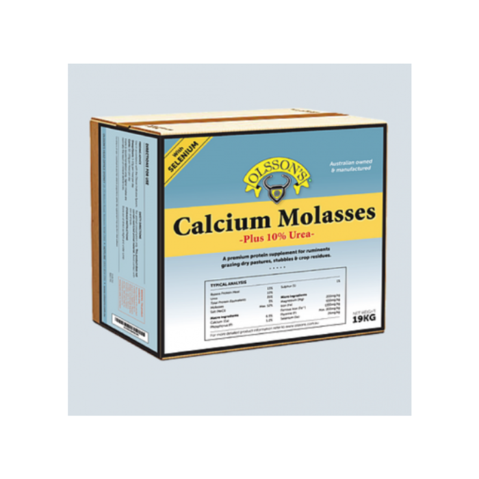 Olsson Calcium Molasses + 10% Urea 19kg