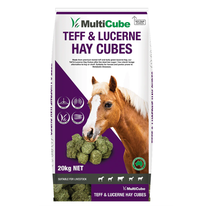 Multicube Lucerne Teff Cubes 20kg