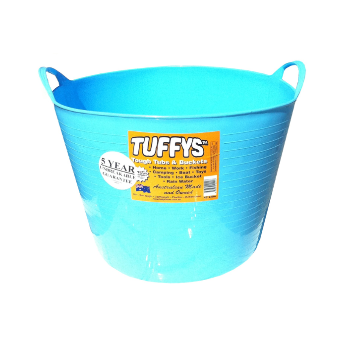 Tuffys Light Blue Tub 42L