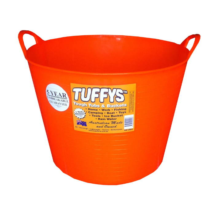 Tuffys Orange Tub 42L