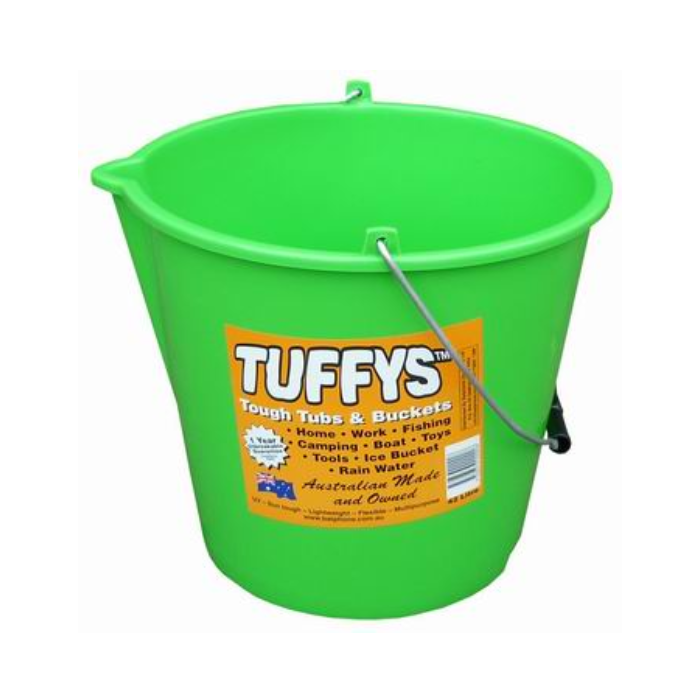 Tuffys Bucket Green 10L