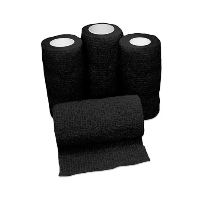 Cohesive Flexible Bandage Black