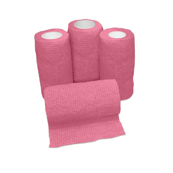 Cohesive Flexible Bandage Pink