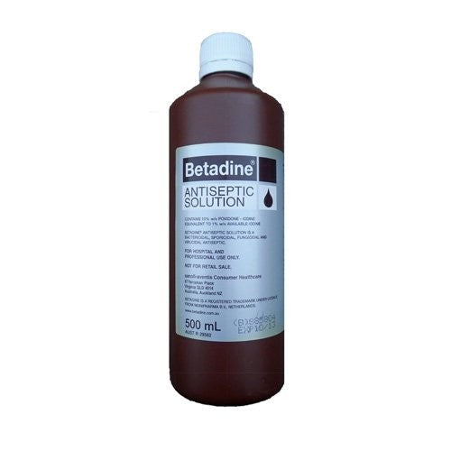 Betadine Antiseptic Solution 500ml