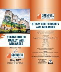 Grenfell Rolled Barley Molasses 20kg