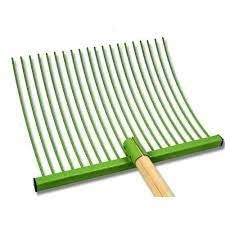 Stable Rake Metal Green