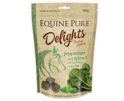 Equine Pure Delight Mint Spinach 500g
