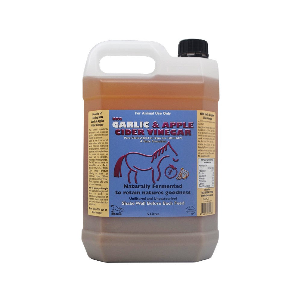 Apple Cider Vinegar Garlic 5L