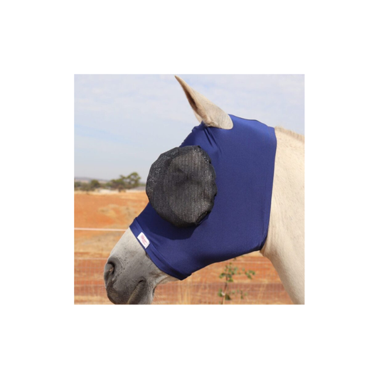 Bugeye Fly Mask W/Tough Mesh Cob Navy 