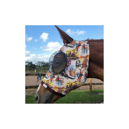 Bugeye Fly Mask W/Tough Mesh Cob Cowboys