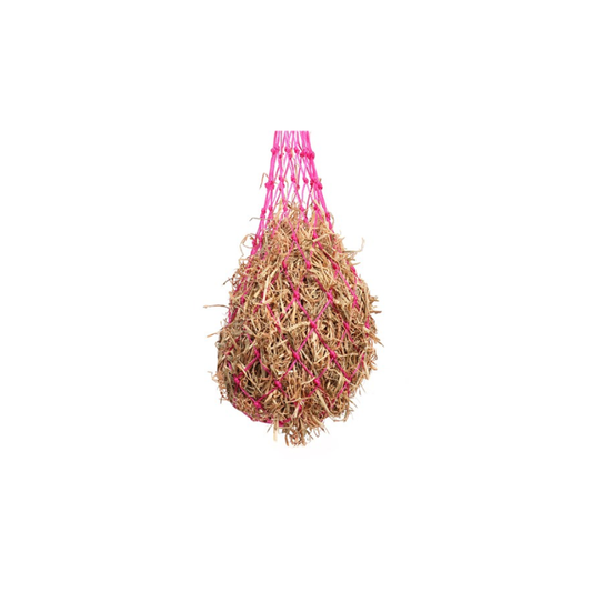 Heavy Duty Plastic Haynet Large Hot Pink 